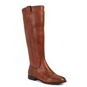 HP! NWT Little Burgundy brown leather riding boots